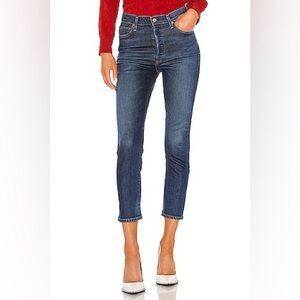 Citizens Of Humanity Olivia Premium Vintage High Rise Slim In Gleams 27